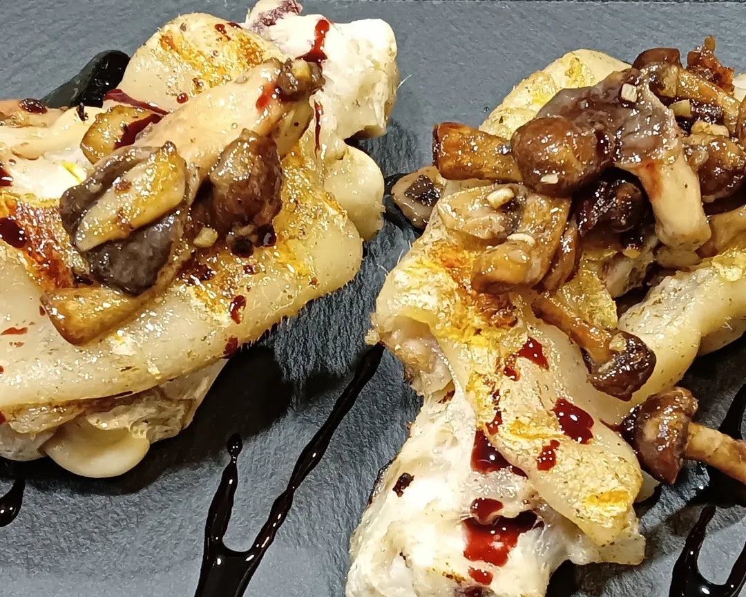 Peus de porc a la planxa