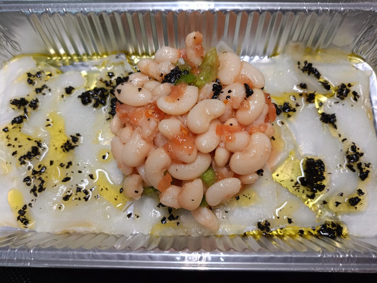 Carpaccio de bacallà