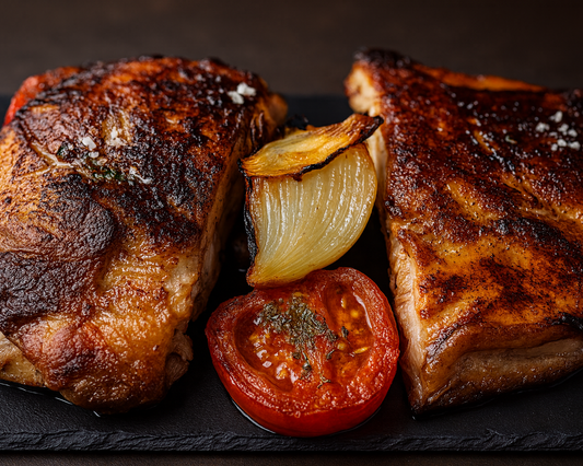 Costella de porc Duroc al forn