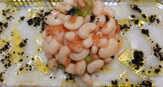 Carpaccio de bacallà