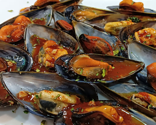 Musclos a la vinagreta