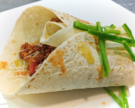 Fajita picant de carn i verdures